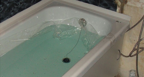 Установкой акрилового вкладыша | Вытегра